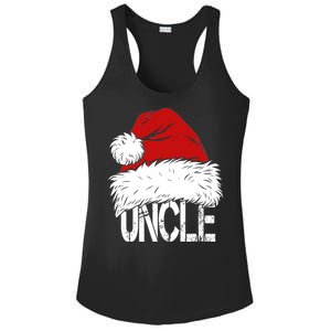 Christmas Santa Hat Uncle Ladies PosiCharge Competitor Racerback Tank