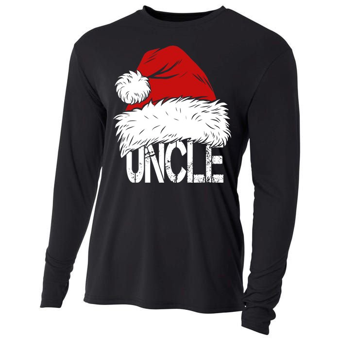 Christmas Santa Hat Uncle Cooling Performance Long Sleeve Crew