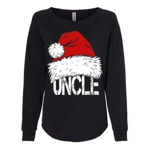 Christmas Santa Hat Uncle Womens California Wash Sweatshirt