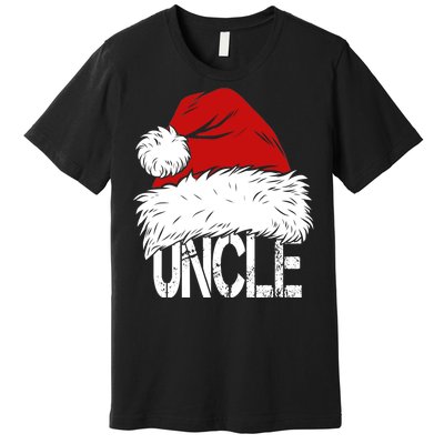 Christmas Santa Hat Uncle Premium T-Shirt