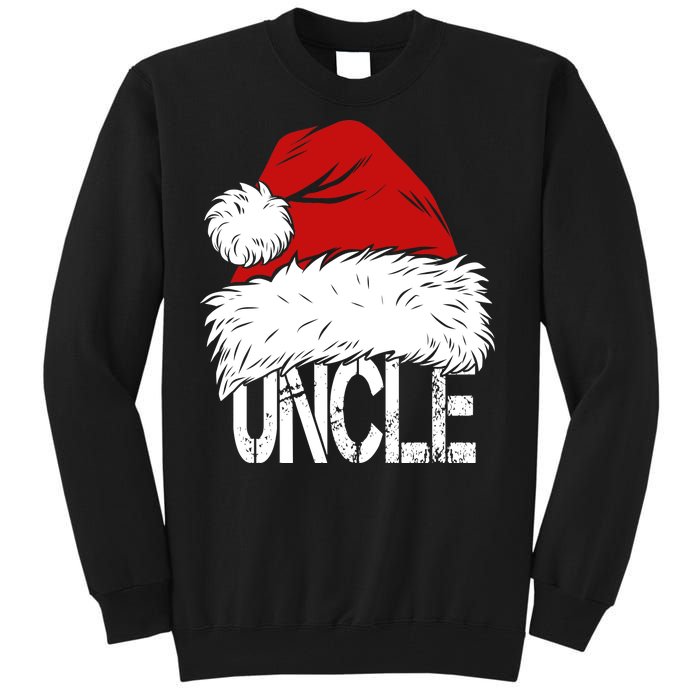 Christmas Santa Hat Uncle Tall Sweatshirt