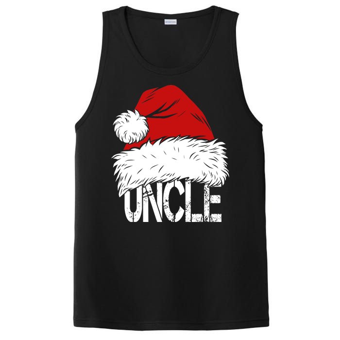 Christmas Santa Hat Uncle PosiCharge Competitor Tank