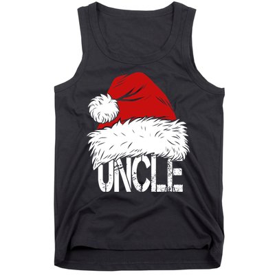 Christmas Santa Hat Uncle Tank Top