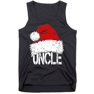 Christmas Santa Hat Uncle Tank Top