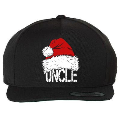 Christmas Santa Hat Uncle Wool Snapback Cap