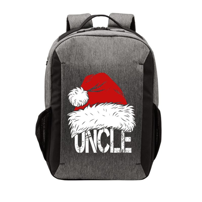 Christmas Santa Hat Uncle Vector Backpack