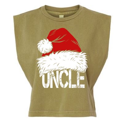 Christmas Santa Hat Uncle Garment-Dyed Women's Muscle Tee