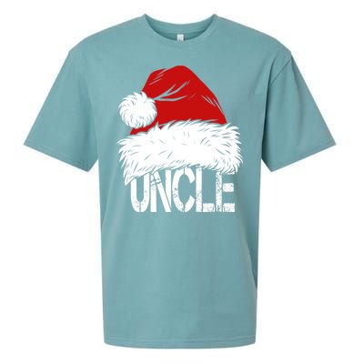 Christmas Santa Hat Uncle Sueded Cloud Jersey T-Shirt