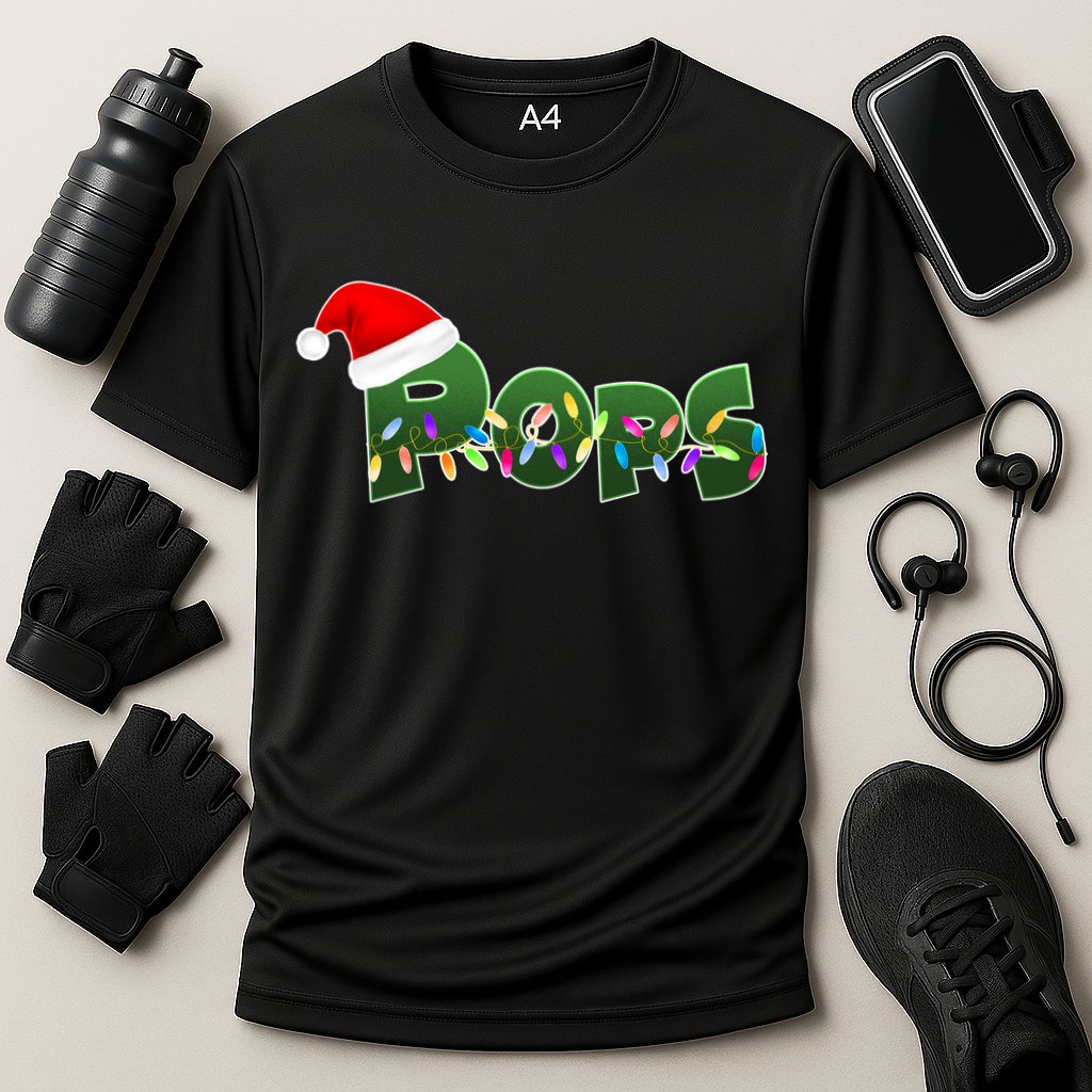Christmas Santa Pops  Cooling Performance Crew T-Shirt