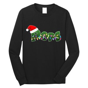 Christmas Santa Pops  Long Sleeve Shirt