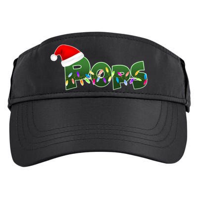 Christmas Santa Pops  Adult Drive Performance Visor