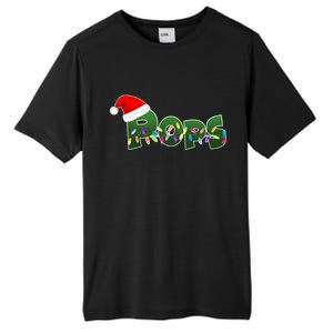 Christmas Santa Pops  Tall Fusion ChromaSoft Performance T-Shirt