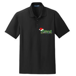 Christmas Santa Pops  Dry Zone Grid Polo