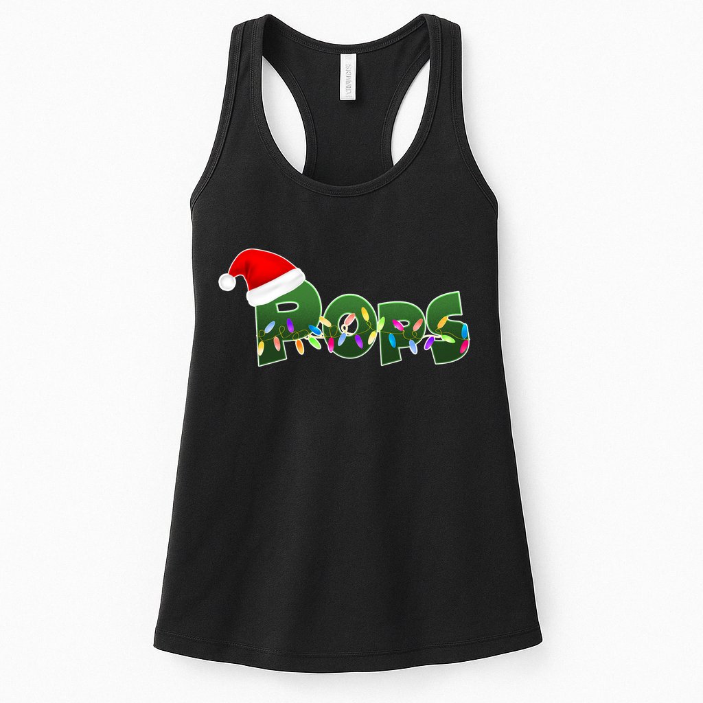 Christmas Santa Pops  Womens Tank Top