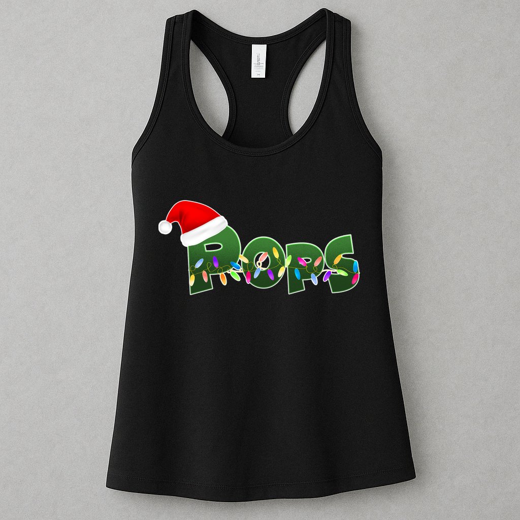Christmas Santa Pops  Womens Tank Top