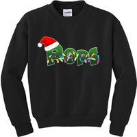 Christmas Santa Pops  Kids Sweatshirt