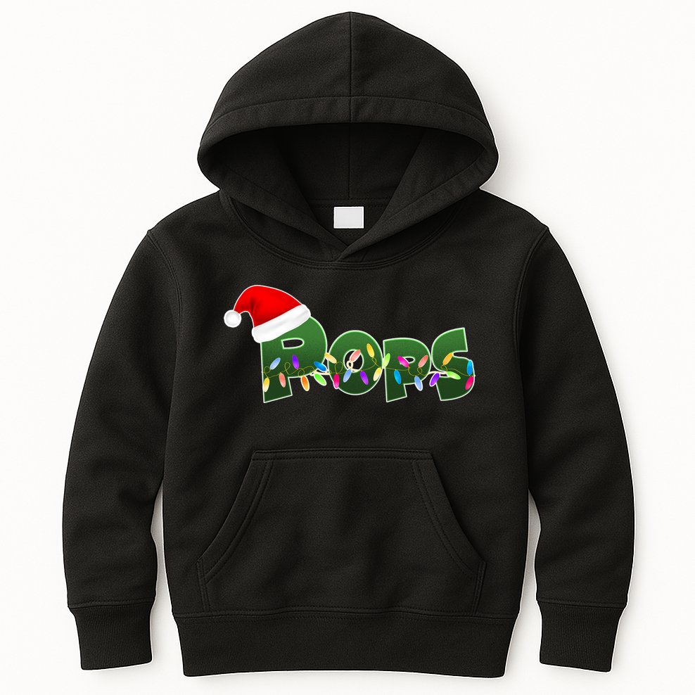 Christmas Santa Pops  Kids Hoodie