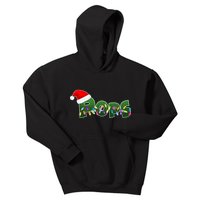 Christmas Santa Pops  Kids Hoodie