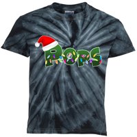 Christmas Santa Pops  Kids Tie-Dye T-Shirt