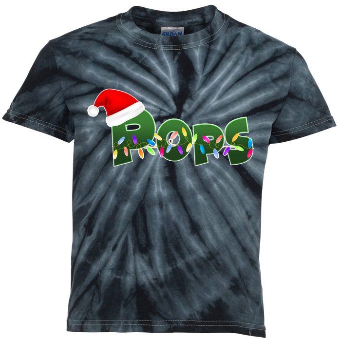 Christmas Santa Pops  Kids Tie-Dye T-Shirt