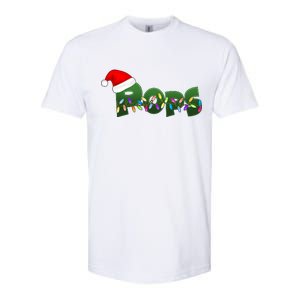 Christmas Santa Pops  Softstyle CVC T-Shirt