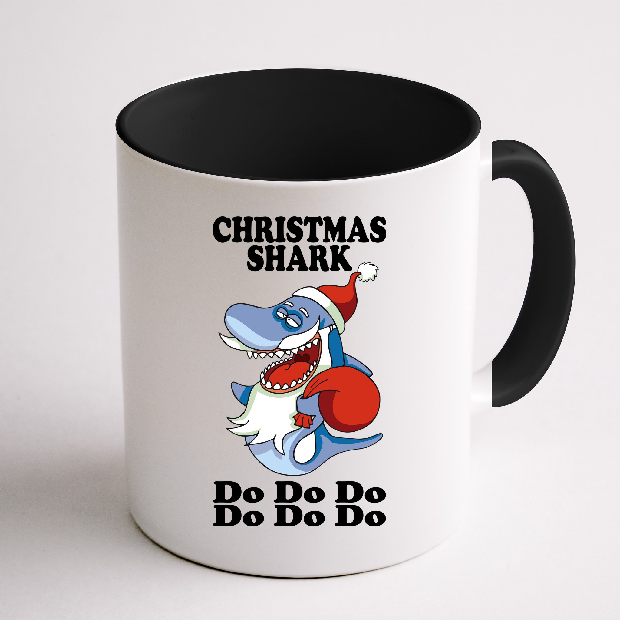 Christmas Santa Shark Do Do Do Mug