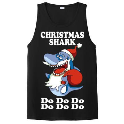 Christmas Santa Shark Do Do Do PosiCharge Competitor Tank