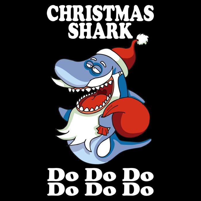 Christmas Santa Shark Do Do Do Wool Snapback Cap