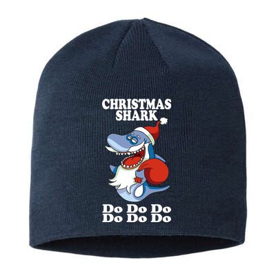 Christmas Santa Shark Do Do Do Sustainable Beanie