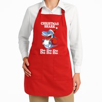 Christmas Santa Shark Do Do Do Apron
