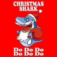 Christmas Santa Shark Do Do Do Apron