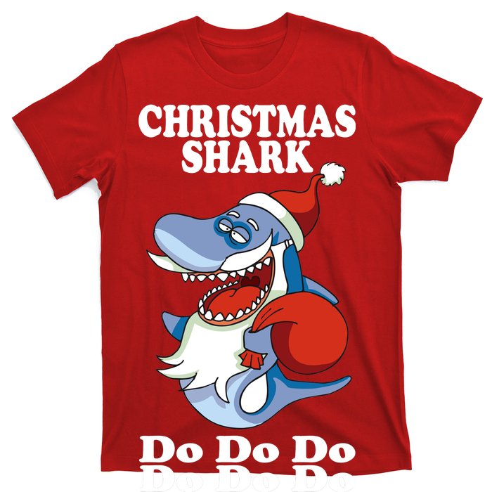 Christmas Santa Shark Do Do Do T-Shirt