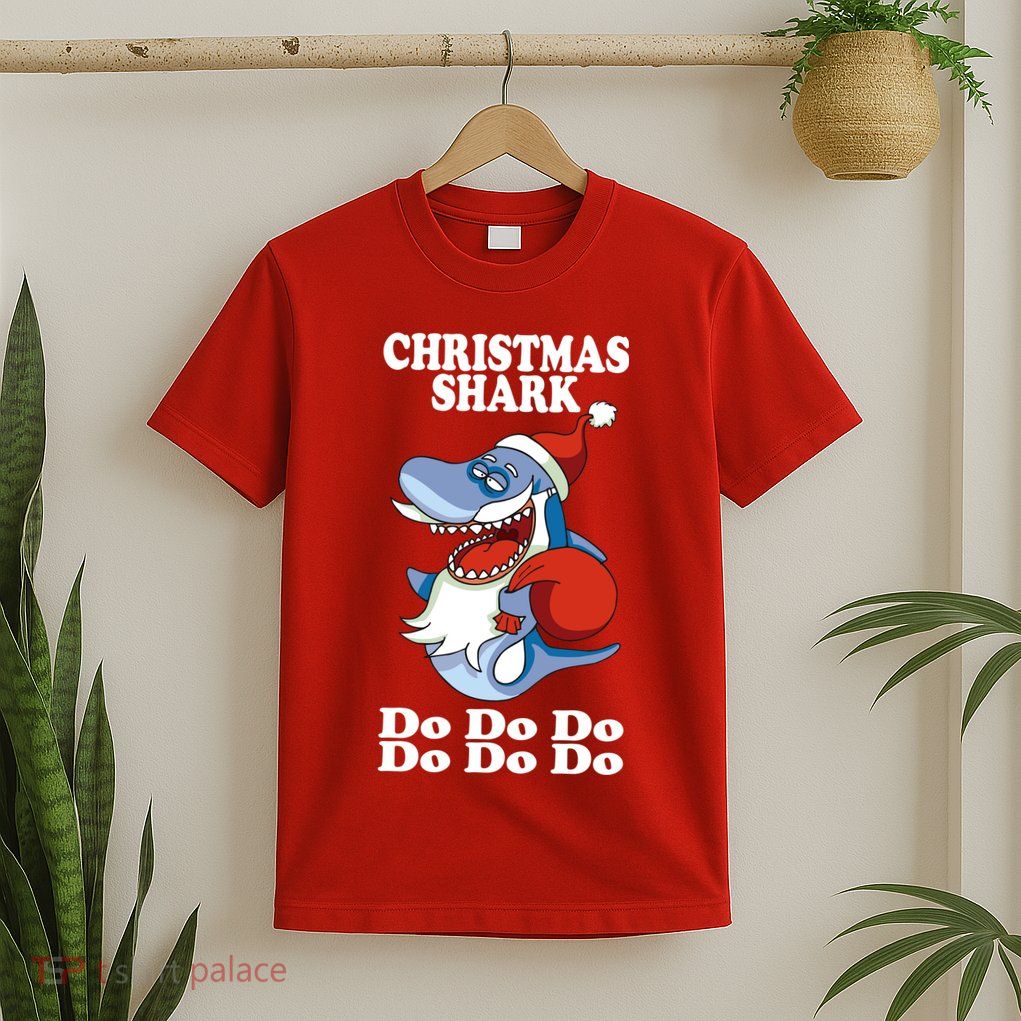 Christmas Santa Shark Do Do Do T-Shirt
