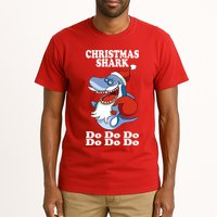 Christmas Santa Shark Do Do Do Tall T-Shirt