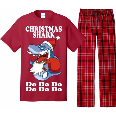 Christmas Santa Shark Do Do Do Pajama Set