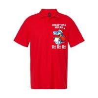 Christmas Santa Shark Do Do Do Softstyle Adult Sport Polo