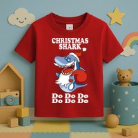 Christmas Santa Shark Do Do Do Toddler T-Shirt