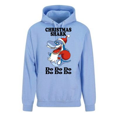 Christmas Santa Shark Do Do Do Unisex Surf Hoodie