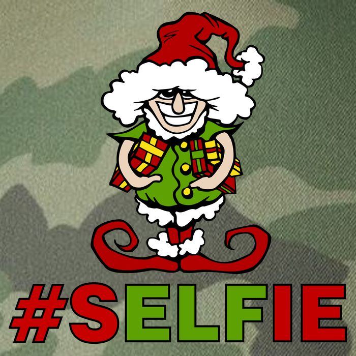 Christmas #Selfie Elf Legacy Tie Dye Trucker Hat