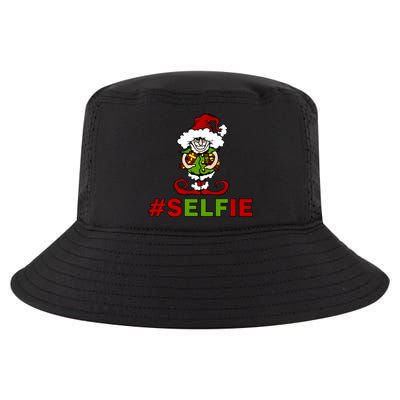 Christmas #Selfie Elf Cool Comfort Performance Bucket Hat