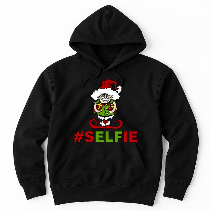 Christmas #Selfie Elf Hoodie