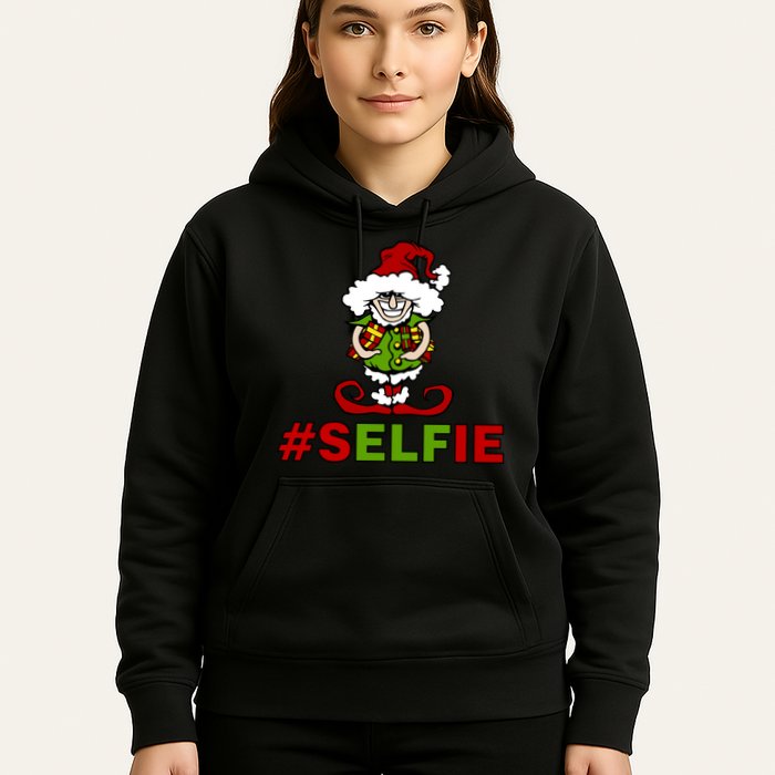 Christmas #Selfie Elf Hoodie