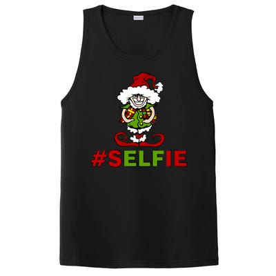 Christmas #Selfie Elf PosiCharge Competitor Tank