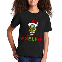 Christmas #Selfie Elf Kids T-Shirt