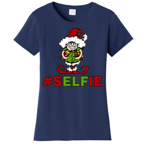 Christmas #Selfie Elf Women's T-Shirt