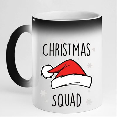 Christmas Squad 11oz Black Color Changing Mug