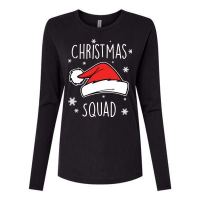 Christmas Squad Womens Cotton Relaxed Long Sleeve T-Shirt