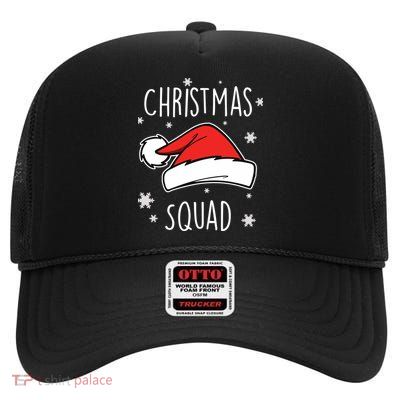 Christmas Squad High Crown Mesh Back Trucker Hat