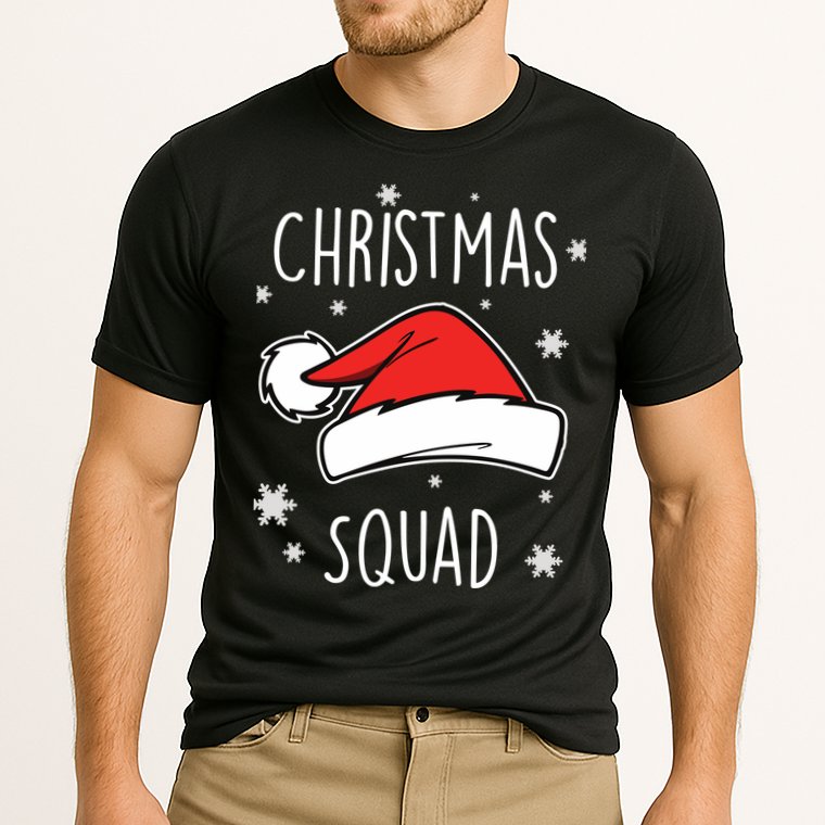 Christmas Squad Cooling Performance Crew T-Shirt