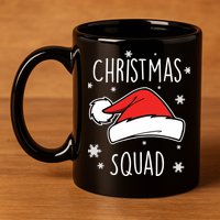 Christmas Squad 11oz C Handle Ceramic Mug